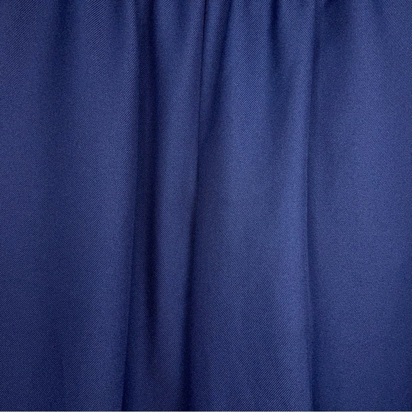 Vintage Size 8 Alfred Dunner Navy Blue Dress Pants Pull On Elastic Waist Pleated - Picture 7 of 11